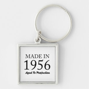 Made In 1956 Key Ring