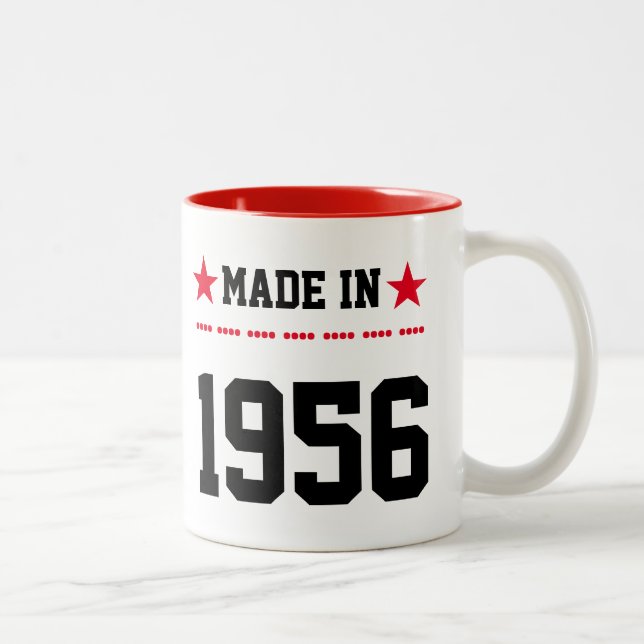 Made in 1956 Two-Tone coffee mug (Right)
