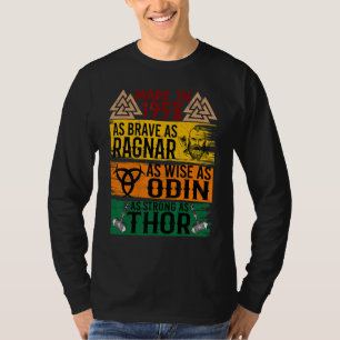 Made In 1958 As Brave As Ragnar As Wise As Odin Vi T-Shirt