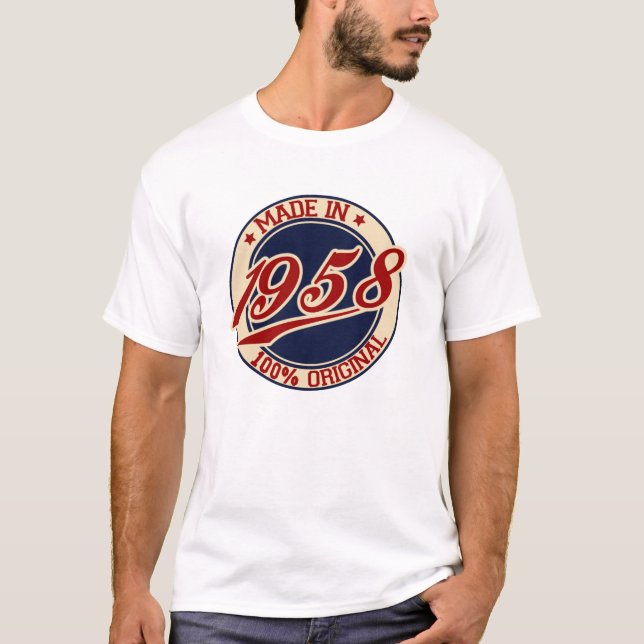 Made In 1958 T-Shirt (Front)