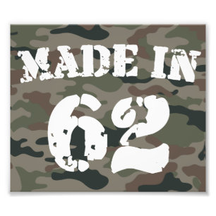 Made In 1962 Photo Print
