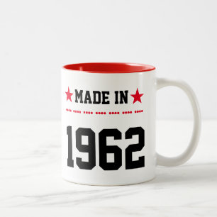 Made in 1962 Two-Tone coffee mug