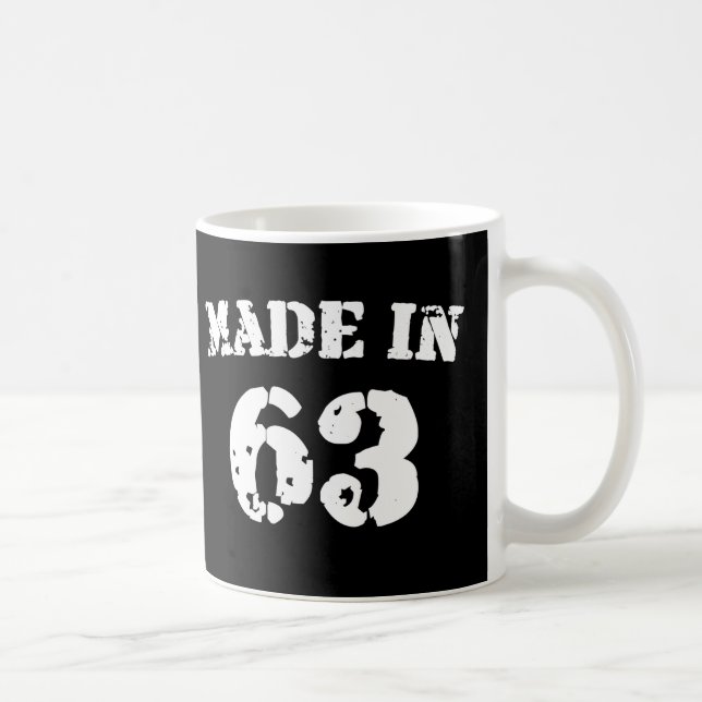 Made In 1963 Coffee Mug (Right)