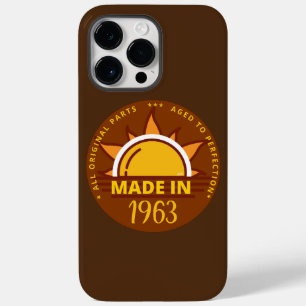 MADE IN 1963 funny birthday gift Case-Mate iPhone 14 Pro Max Case