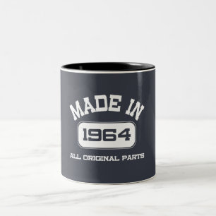 Made in 1964 All Original Parts Mug