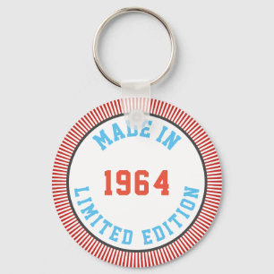 Made in 1964 key ring