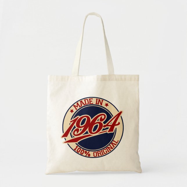 Made In 1964 Tote Bag (Front)