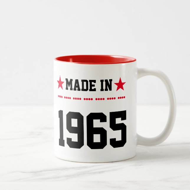 Made in 1965 Two-Tone coffee mug (Right)