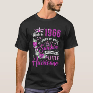 Made In 1966 56 Year Old Gifts Womens Sunshine 56T T-Shirt