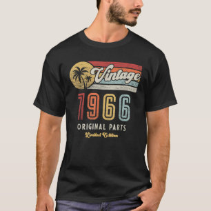 Made in 1966 Limited Edition Gift Funny Retro T-Shirt