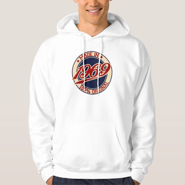 Made In 1969 Hoodie (Front)