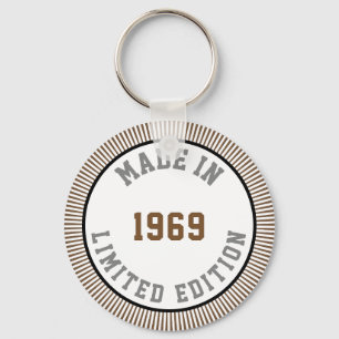 Made in 1969 key ring