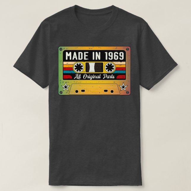 Made in 1969 T-Shirt (Design Front)