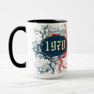 Made in 1970 or Since 1970 or 1970 Birthday Year Mug