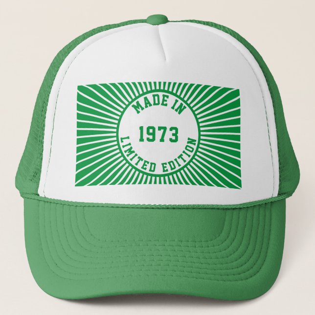 Made in 1973 trucker hat (Front)