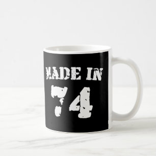 Made In 1974 Coffee Mug