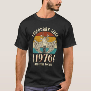 Made in 1976 Retro Birthday Classic Funny 50th T-Shirt
