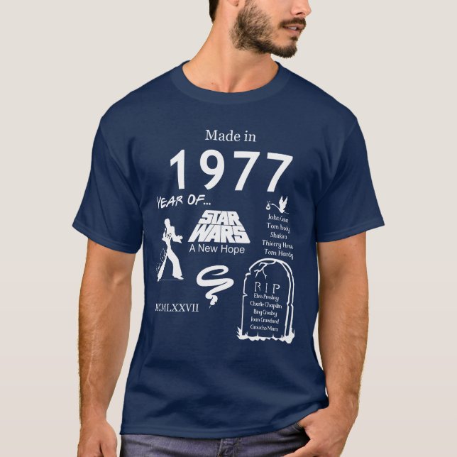 Made in 1977 TShirt (Front)