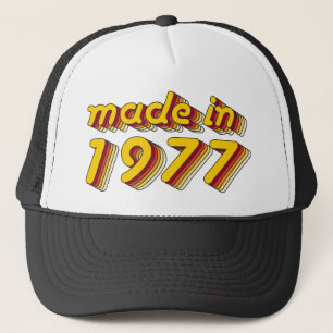 Made in 1977 (Yellow&Red) Trucker Hat