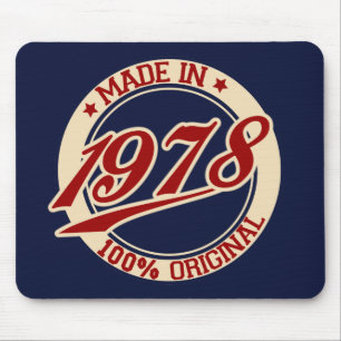 Made In 1978 Mouse Pad