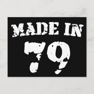 Made In 1979 Postcard