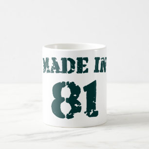 Made In 1981 Coffee Mug