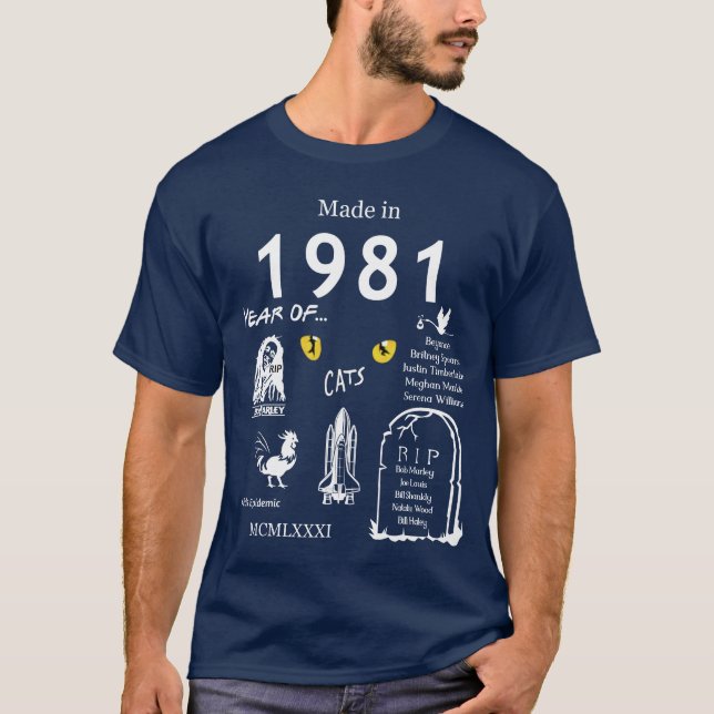 Made in 1981 TShirt (Front)