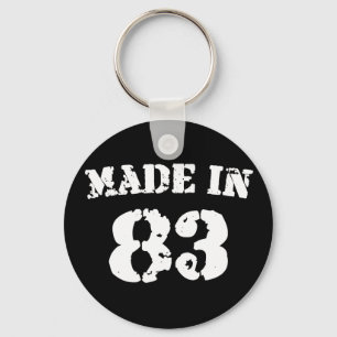 Made In 1983 Key Ring