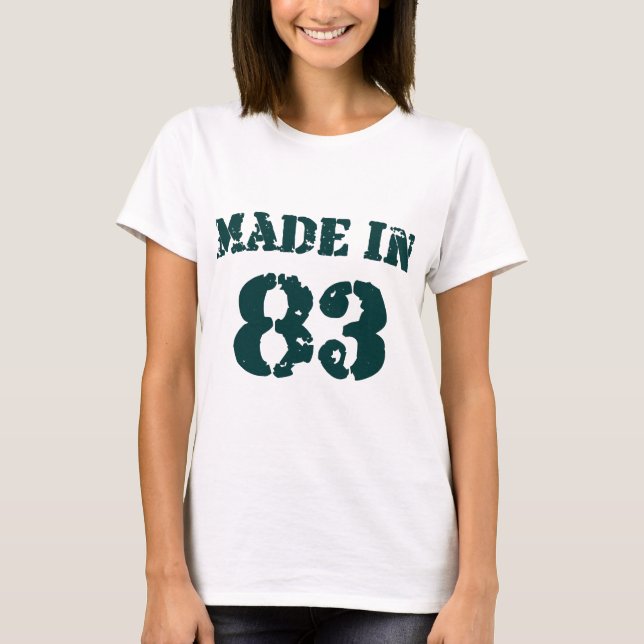 Made In 1983 T-Shirt (Front)