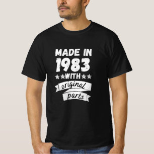 made in 1983 with original parts, T-Shirt