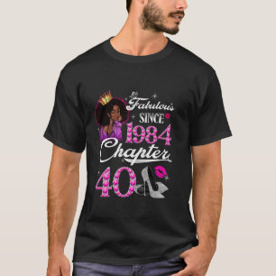 Made In 1984 Gifts 40 Year Old Vintage 40th Birthd T-Shirt