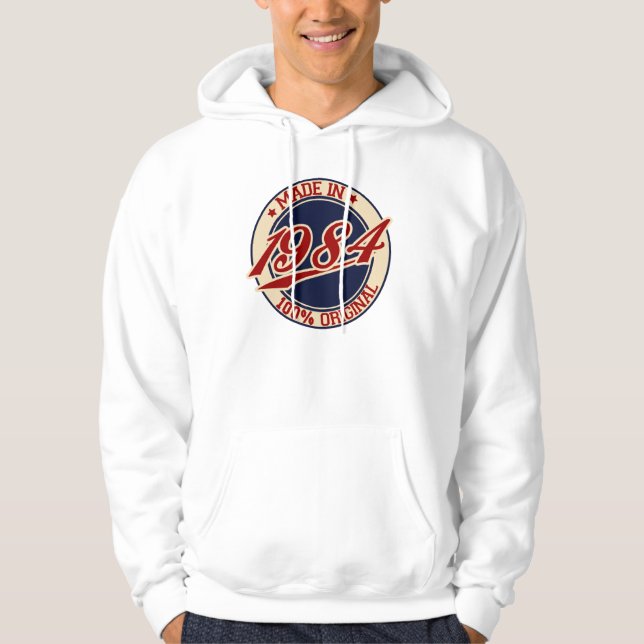 Made In 1984 Hoodie (Front)