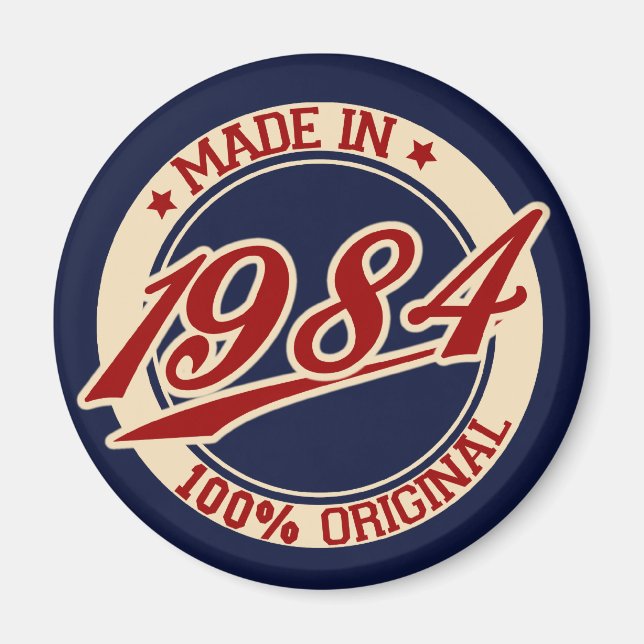 Made In 1984 Magnet (Front)
