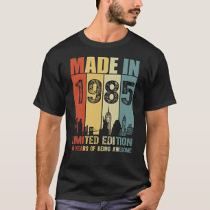 Made In 1985 Limited Edition 40 Years T-Shirt