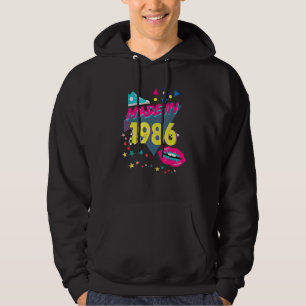Made In 1986 36th Birthday 80s 90s 1990s 1980s Nos Hoodie