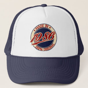 Made In 1986 Trucker Hat