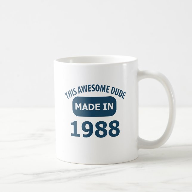 Made in 1988 coffee mug (Right)