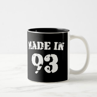 Made In 1993 Two-Tone Coffee Mug