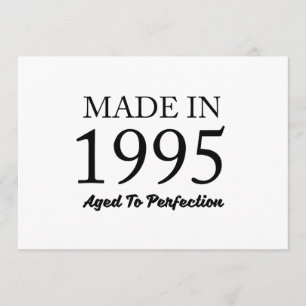 Made In 1995 Card