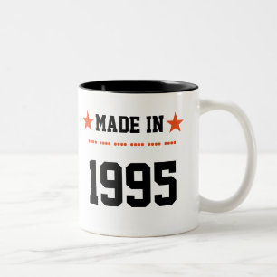 Made in 1995 Two-Tone coffee mug