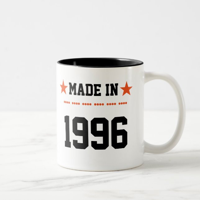 Made in 1996 Two-Tone coffee mug (Right)