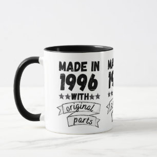 made in 1996 with original parts, mug