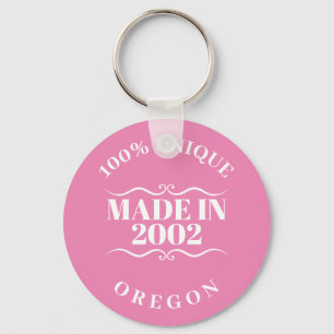 Made in 2002 key ring