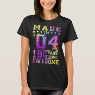 Made in 2019 4th Birthday Gifts 4 Years Old Of Bei T-Shirt