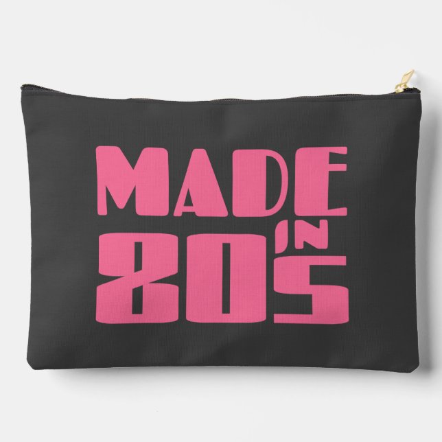 Made in 80s accessory pouch (Back)