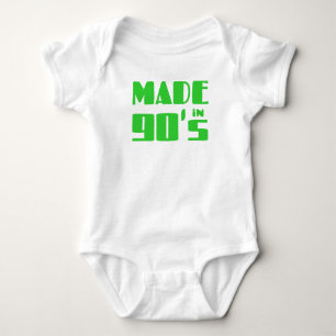 Made in 90's baby bodysuit