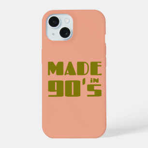 Made in 90's iPhone 15 case