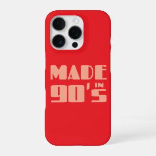 Made in 90's iPhone 16 pro case