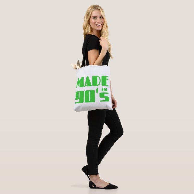 Made in 90's tote bag (On Model)
