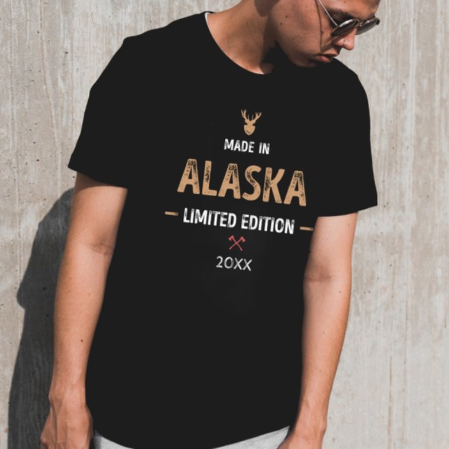 Made in Alaska Limited Edition Year T-Shirt (Creator Uploaded)